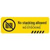 Jingu Lao HM-121 Caution Glass Twill Adhesive Sticker