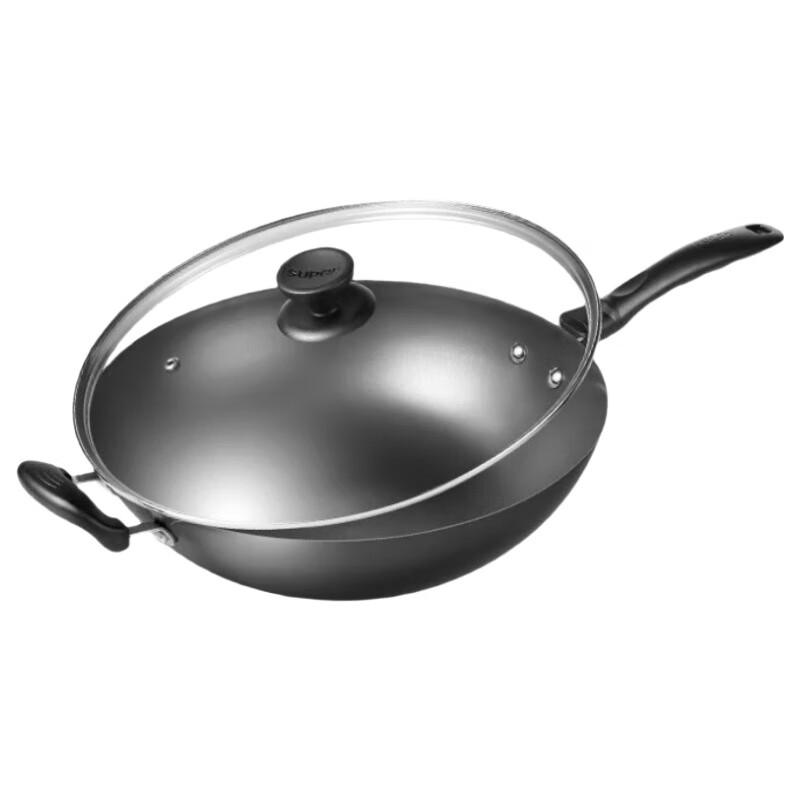 Supor FC32E21 Traditional Cast Iron Non-Coated Wok