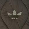 Adidas Originals Fashion Quilted Mid-Length Stand Collar Long Sleeve Jacket Women Jacket Shadow-Olive IW5863