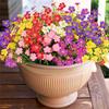 A33R-Artificial Flowers For Outdoors,6 Bundles Artificial Plants Outdoor, Fake Flowers, UV Resistant Faux Plants, Outdoor Durabl