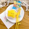 Cartoon Plush Star Keychain Heart Keychain Chirping Star Pendant Star Doll Pendant  Birthday Gift