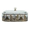 2025 Ramadan Decoration Tray Exquisite Star Moon Castle Pattern Snake Storage Box For Candy Fruit Biscuit Eid Mubarak Decor Prop