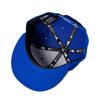 New Era 9FIFTY Standard Fit Flat Bill Snapback Royal Cap,