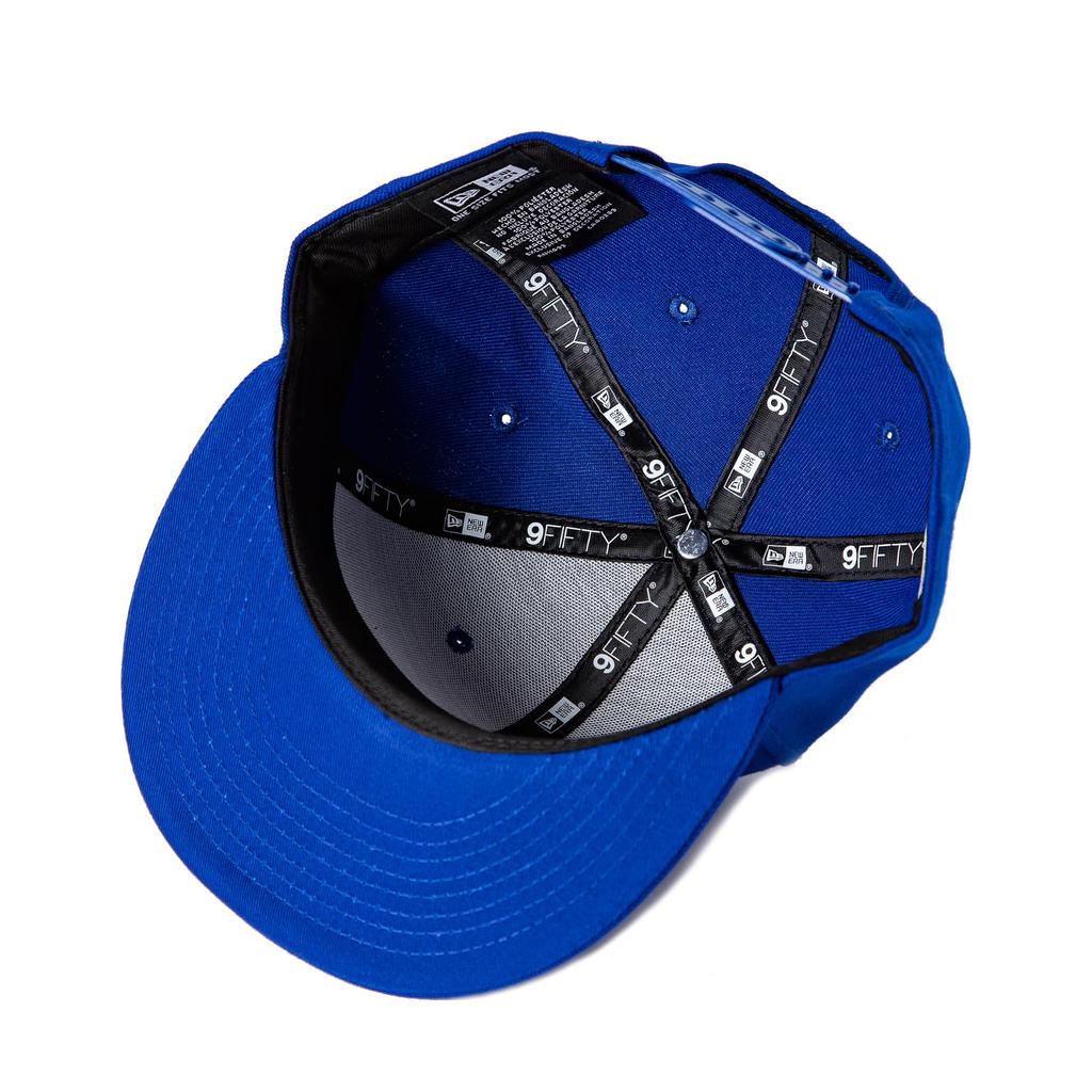 New Era 9FIFTY Standard Fit Flat Bill Snapback Royal Cap,