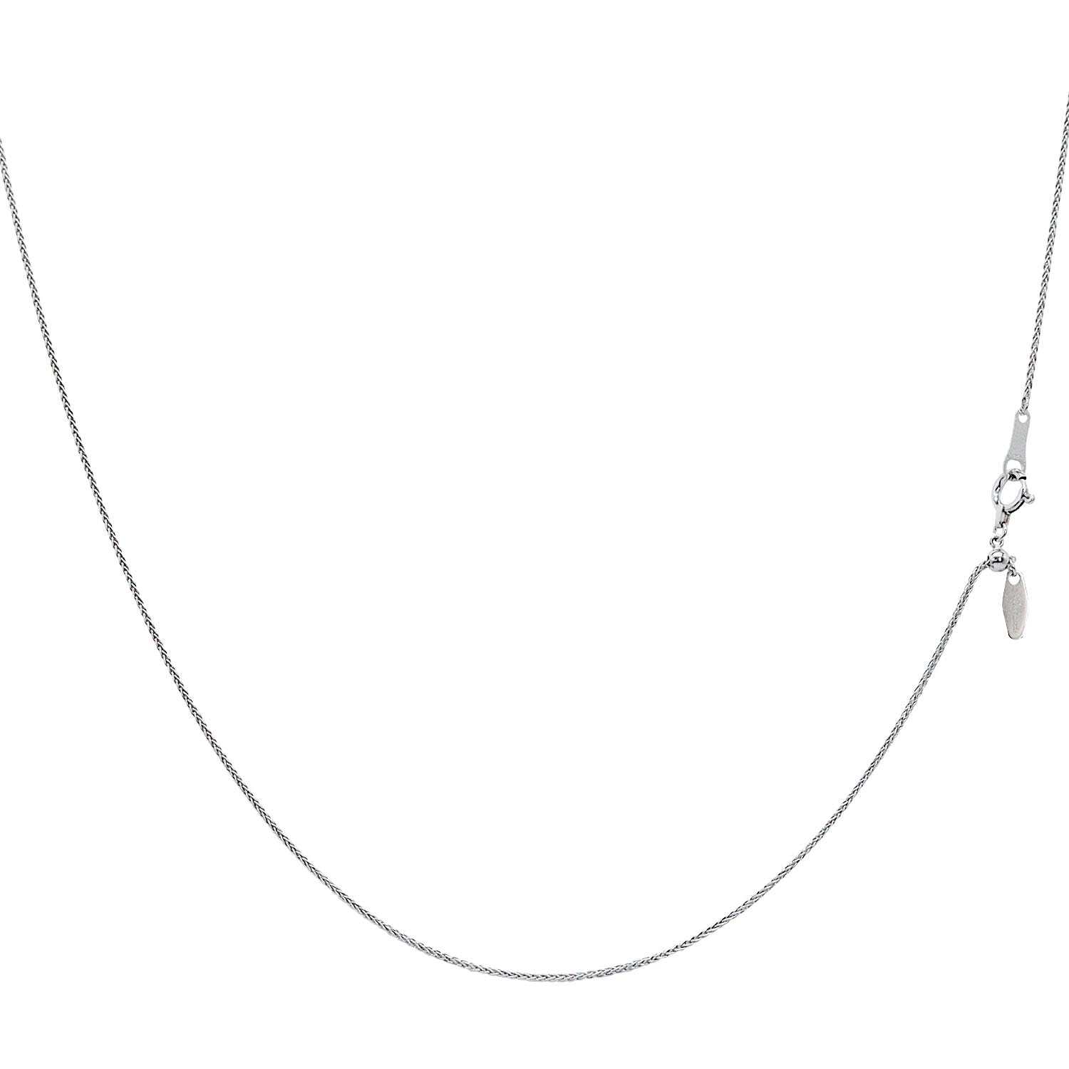 

Platinum Chain Necklace Pt850 Triple Spike Width Maximum 45cm Length Adjustable [Lara Christie] 0.7mm Approx. 2.4g lc97-0022 срібний