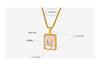 Elegant White Mother-of-Pearl Pendant Necklace - European and American Design, Versatile Titanium Steel Clavicle Chain for Women.