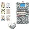 Multi-Compartment Baby Diapers Storage Pouch Baby Toiletry Organizers  Travel Accessories