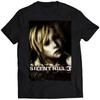 Silent Hill 3 Vintage Horror Game T Shirt Heather Portrait Japanese Text Graphic Short Sleeve O Neck Tee Retro Gaming Casual Summer Top for Men Women