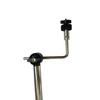 Dual-Arm Electronic Drum Cymbal Stand with Cross Tube Clamp, 38mm
