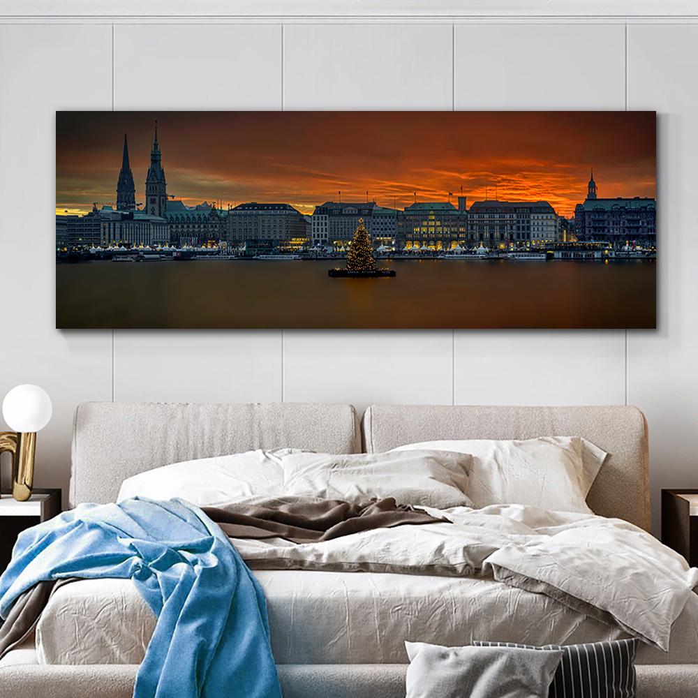 Paris Eiffel Tower Plakáty a obrazy Obraz na plátně Moderní krajina Obrazy na zeď Domácí dekor Architektura Cuadro Bez rámu