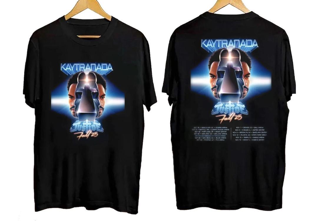 KAYTRANADA 2026 Tour Unisex T-Shirt Music Concert Graphic Teet shirt XXXXL