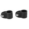 2 Pcs Bimini Top Jaw Slide 22mm Black Nylon Bimini Top Fitting Marine Hardware for Boat Yacht 22MM Sunshade Hardware