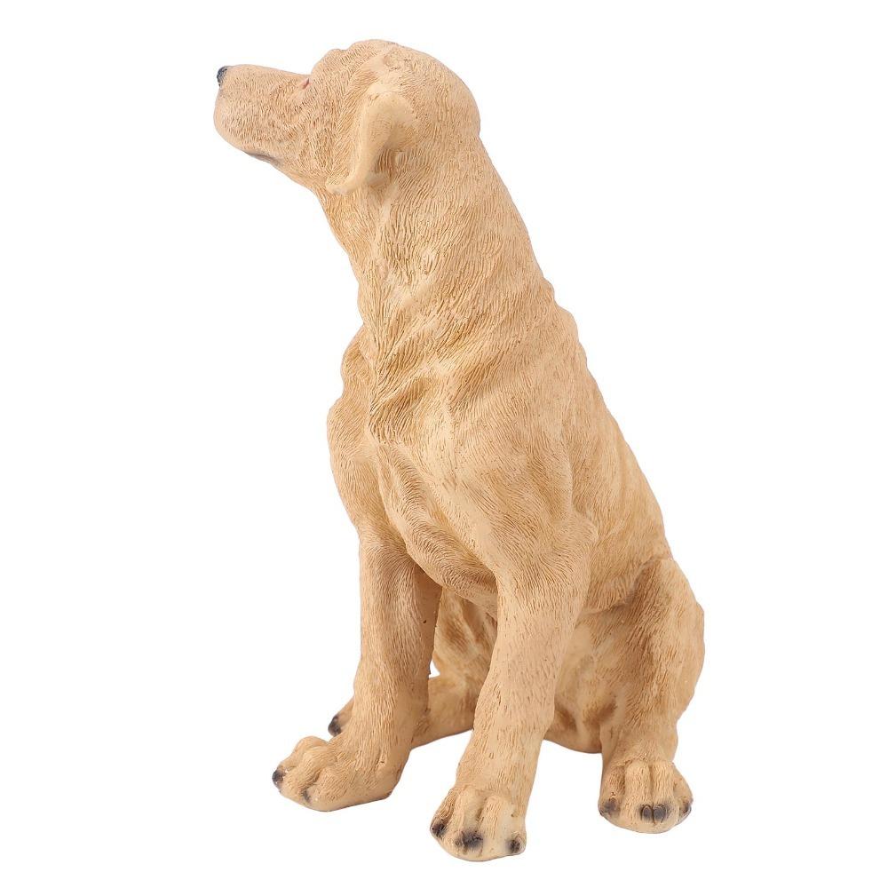 Desktop Dog Figurine Anti Fade Puppy Statue Cute Dog Statue Home
