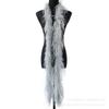 South African Ostrich Hair Top Performance Dress Raw Material Feather Top Diy Hat Scarf Down 2 Meters