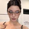 New Stylish Cool Sunglasses European American Punk Y2K Hollow Out Women Sunglass Fashion Trendy Sunglasses Male