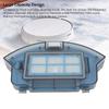 Robot Vacuum Dust Bin High Capacity Efficient Filtration Dust Collector Box Replacement Parts for Coredy R650 R750 R580 G800