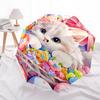 1pc Floral Bowknot Automatic Folding Umbrella, Portable 3-Fold Design with Iron Frame, Perfect for Festivals, Travel, Daily Use, and Gifts.C071