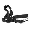Kayak Paddle Rope Leash Elastic Lightweight Nylon Coiled Paddle Straps for Canoe Boat Surf Board Fishing Rod Black