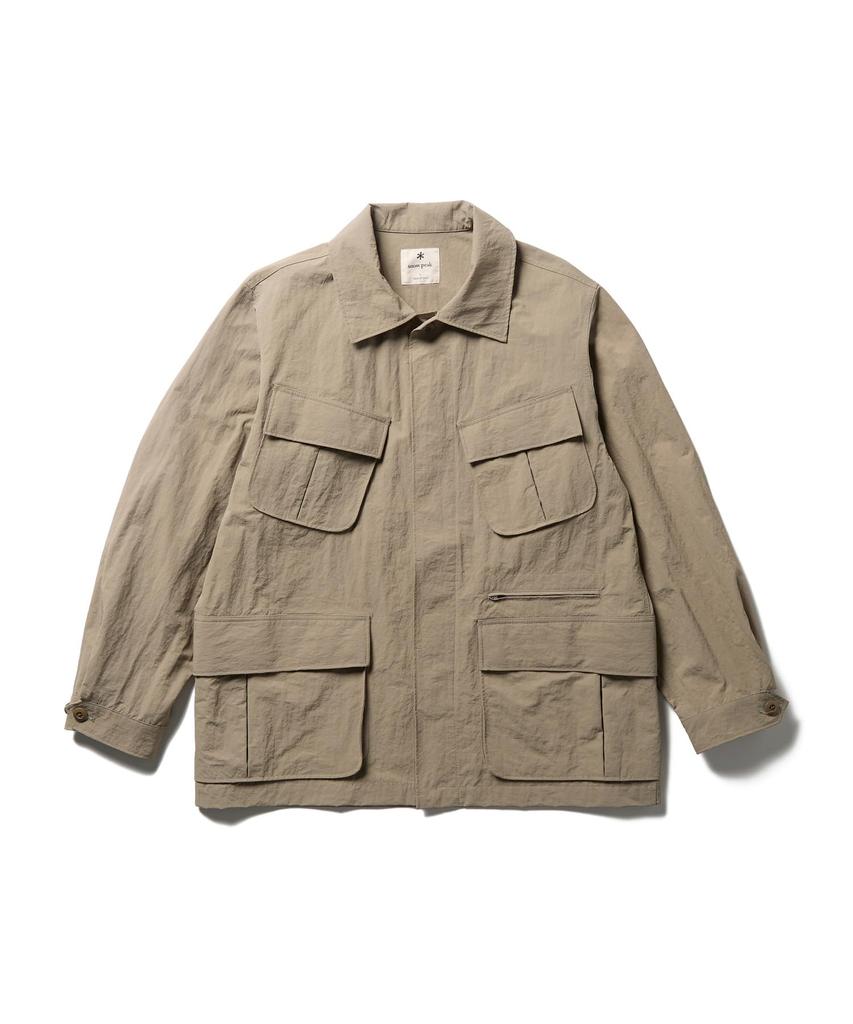 Snow Peak Nylon Washer Jacket Outerwear Jacket GREIGE M JK-26SU006 Men's Women's