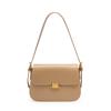 Hot Sale Genuine Leather Women's Small Square Shoulder Bag Fashionable Designer Minimalism Bag Tofu Bag Ladies Crossbody Bags