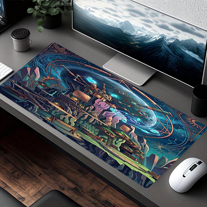 Final Fantasy Print Mouse Pad, for Keyboard Pad Laptop PC Mat for Office Home Use, Desk Decor, Perfect Birthday Gift for Gamers
