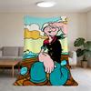 Blanket P-Popeye-ES Super Warm Comfortable Plush Animation Throw Blanket Child Cartoon Home Sofa Bedroom Gift