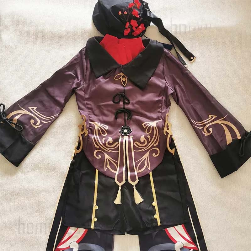 Hutao Cosplay Kobieta Kostium na Halloween Ubrania Anime Dla Kobiet Disfraz Mujer Adulta Dla Dorosłych Ubrania Dla Hu Tao Stroje