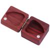 Wooden Guitar Pick Storage Box Container Portable Guitar Pick Box Holder Collector Gift for Guitarist, Musician