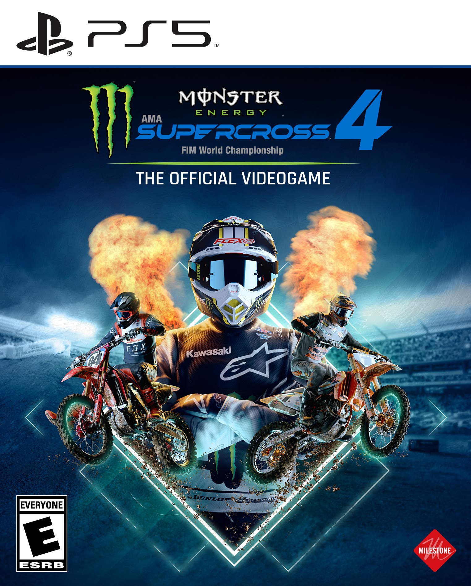 

Monster Energy Supercross 4 North PS5 (Import version America) -