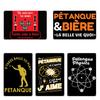 French Petanque Metal Sign Living Room Garage Printing Cinema Wall Decor Funny French Petanque Tin Sign Poster