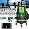 5 Lines 360° Rotary Green Laser Level Cross Self Leveling Measure Tool Outdoor