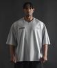 PHERMENON [2Pack] Oversized Rugby Jersey Short Sleeve (3 Colors)