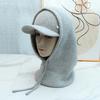Soft Knit Balaclava Hat Thickened Thermal Scarf Cap Hooded Neck Warmer  Cycling