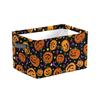 Halloween Printed Storage Basket, Large Capacity with Handles for Clothes and Pants