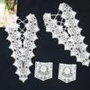 Fake Pocket Patch Embroidery Lace Diy Handmade Clothing Accessories T-Shirt Dress Decal Sweet Wind