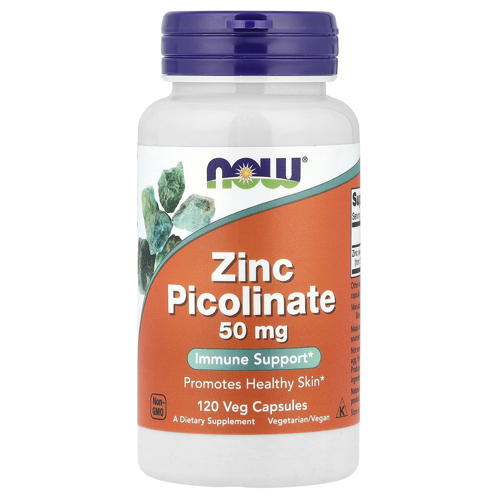 

Zinc Picolinate, 50Mg, 120 Veggie Caps