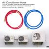2Pcs Refrigerant Charging Hose, AC Charging Hoses Tube, Fluoride Adding Tube for Air Conditioner Outside Unit Repair Tool (R410 special 1.5 meters)