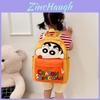 Crayon Shinchan Childrens Backpack With Breathable Nylon For School And Travel