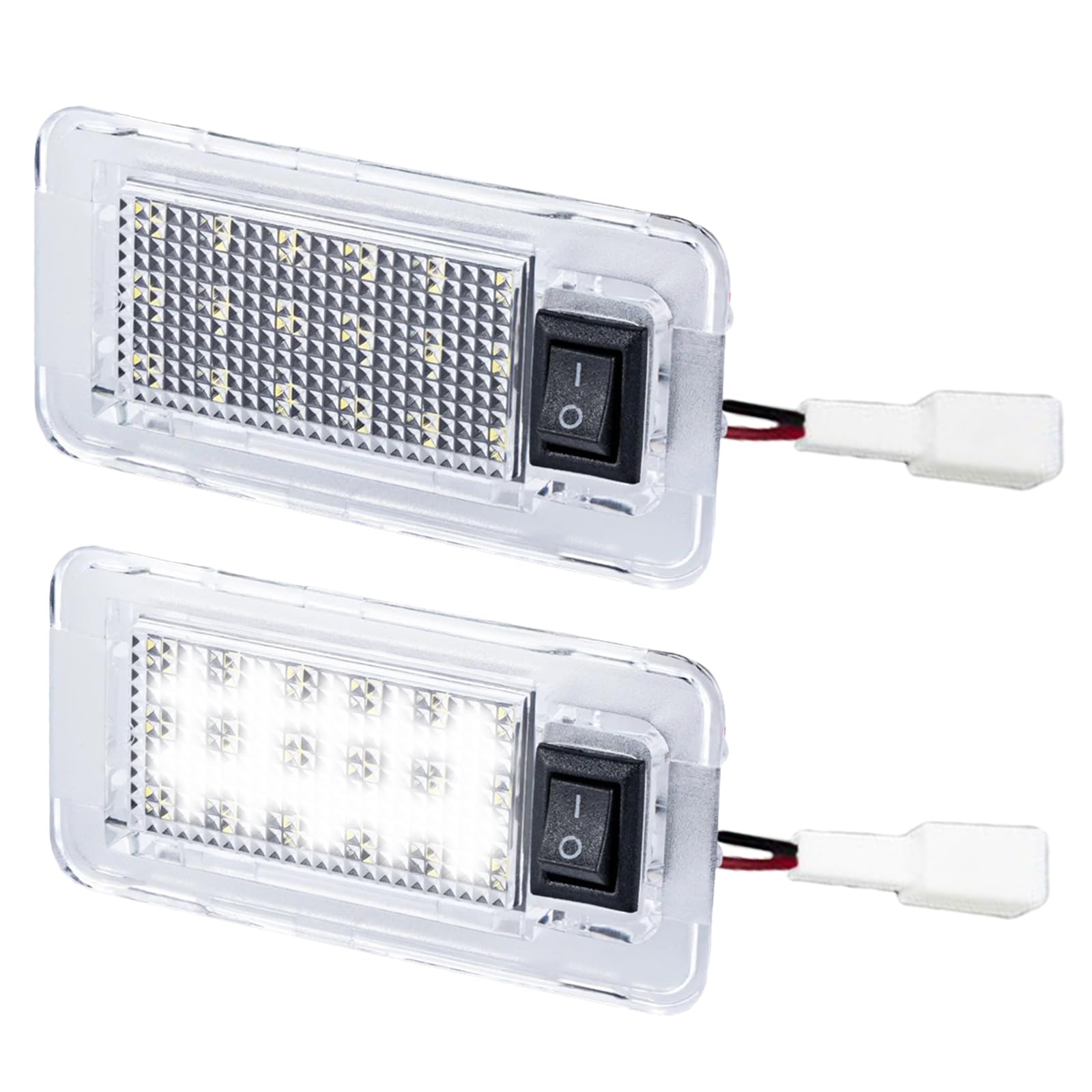 

Universal LED Luggage Lamps for Toyota Type Room Interior Trunk with Genuine Replacement Set of 2 UP-BASE A, Lamp, Light, Light, Switch, Parts,