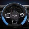 Potah na volant do auta tvar D/O 36cm PU kůže pro Honda Civic Ciimo Jade SUZUKI Alto LINGYANG NISSAN Juke Toyota Aqua Prius