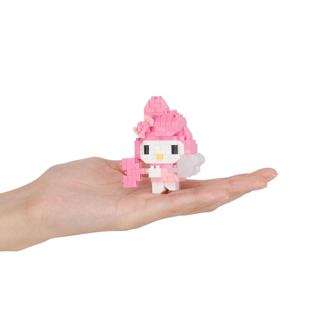Kawada Nanoblock My Melody Dreaming Angel 3 x x 18 cm Ages 12 and up Interior Decor Hobby NBCC_275 10.5 NBCC_275