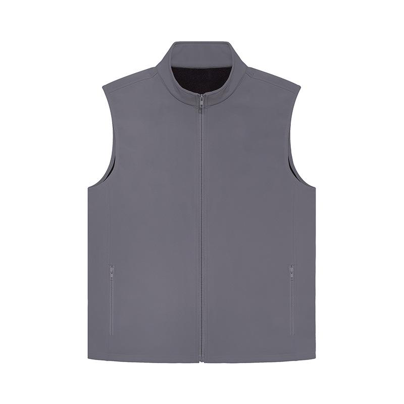

Унисекс осенне-зимний уличный флисовый жилет Soft Shell EV1000 S серый