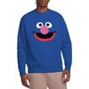 Sesame Street Unisex Dospělá Mikina s obličejem Grovera