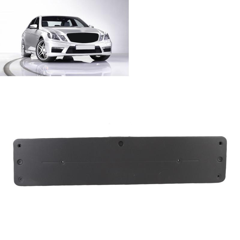 Front Bumper License Plate Bracket Frame For Mercedes-Benz E-Class W212 2009-2016 EU-Plug 2128170078 License Tag Plate Holder