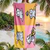 Simon'S Cat Fashion Beach Towel: Ideal for Summer Adventures Soft, absorbent and quick drying suitable for swimming and bathing