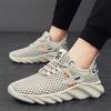 Neue Mode Herren Frühling und Sommer Low Top Bequeme Schuhe Atmungsaktive Freizeitsneaker