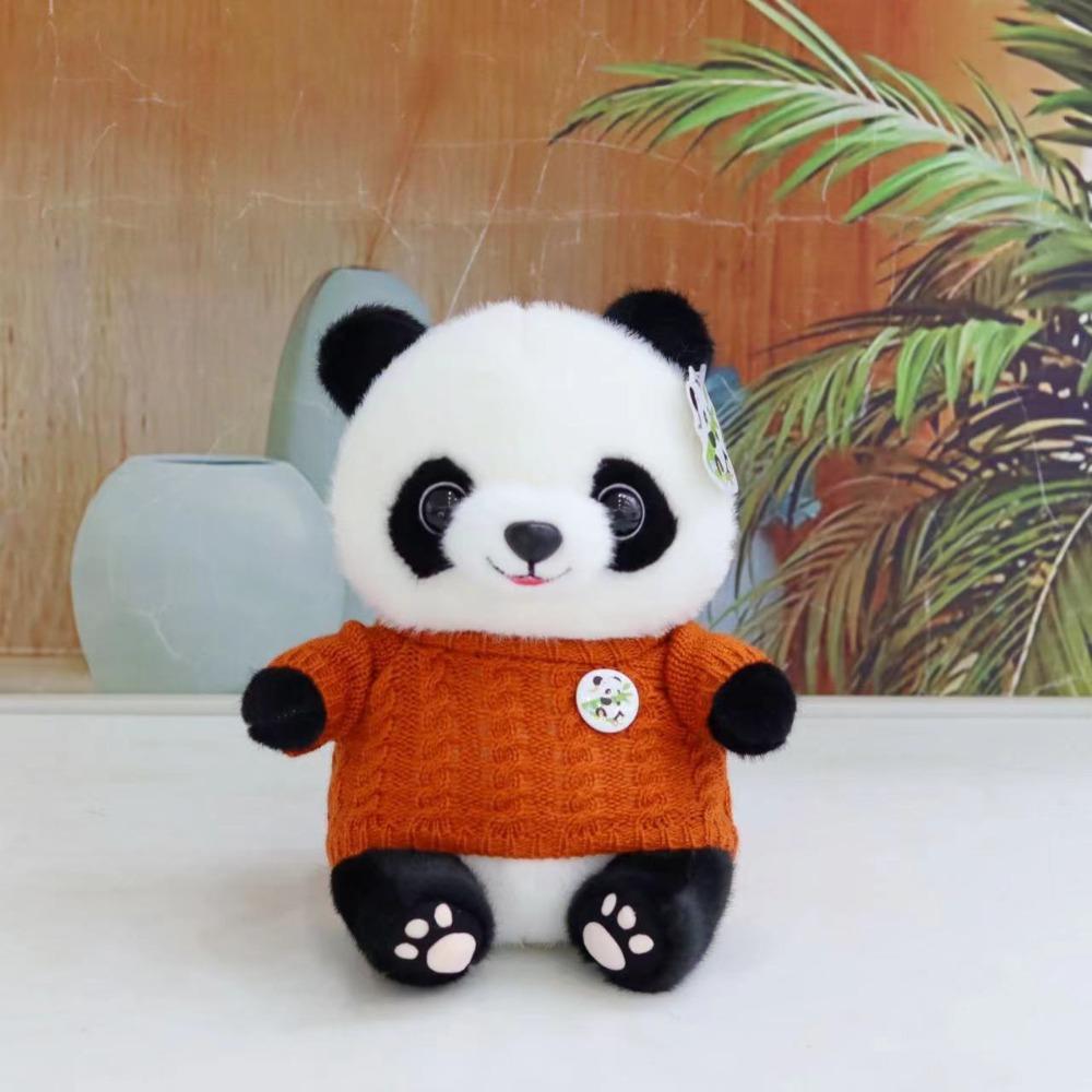 Panda Puppe Plüschtier Sichuan Riesenpanda Basis Souvenir Huahua Puppe Geburtstagsgeschenk