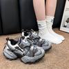 Fashion Designer Women's Sneakers 2024 Autumn New Trendy Contrasting Color Casual Student Shoes Fashion Versatile Lady Platform Shoes