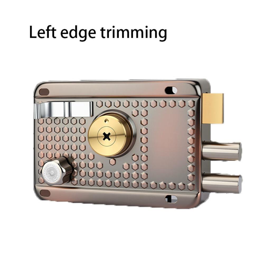 

Медный крюк Замок для наружной двери Высокопрочный стальной цилиндр замка для двери Входная дверь Left edge trimming