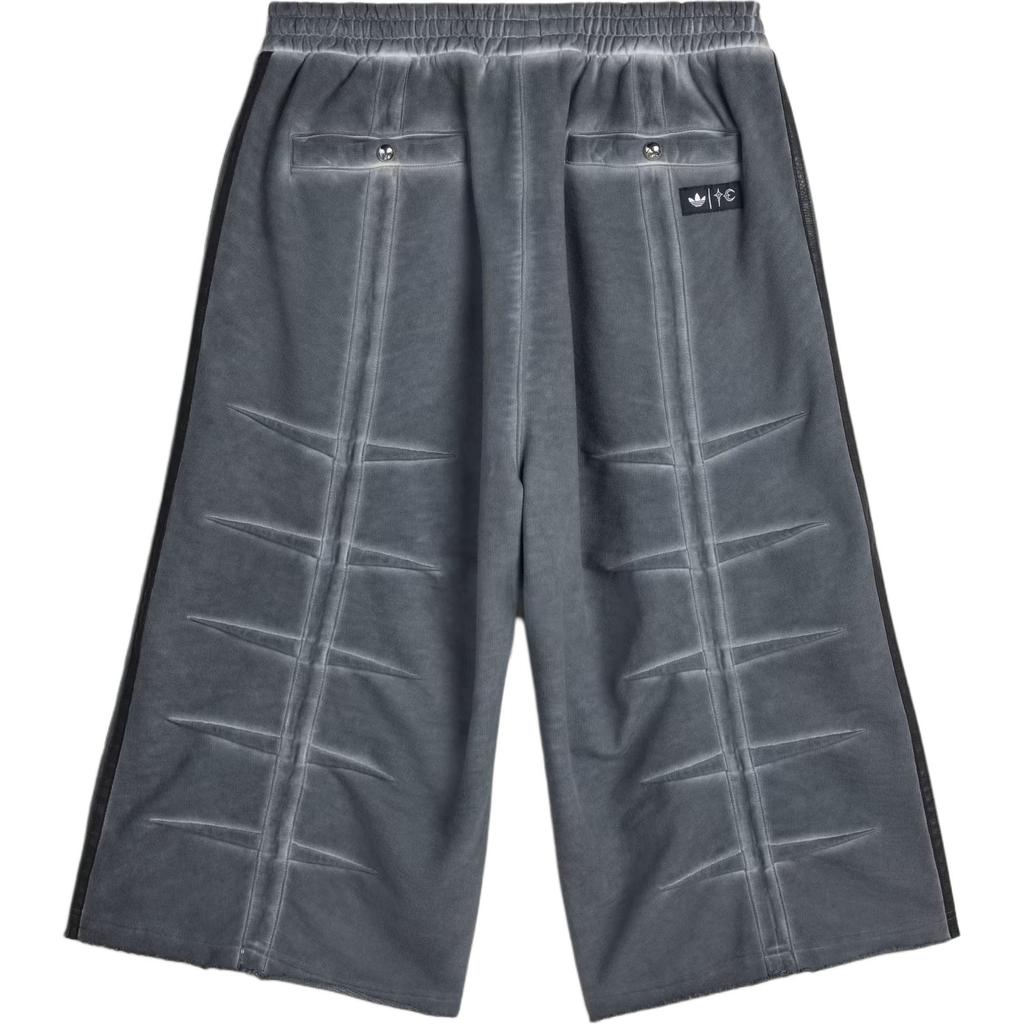 adidas Originals X Thug Club Striped Loose Fit Soft Sports Shorts Unisex Shorts KF6912